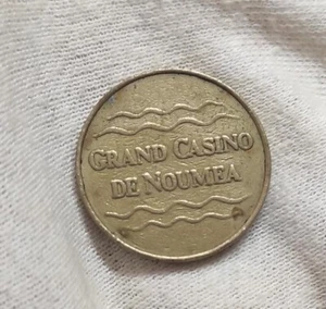 Nouvelle Calédonie jeton Grand Casino de Nouméa coquillage - Foto 1 di 2