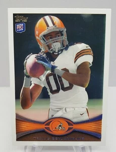 2012 Topps Travis Benjamin RC #104 Cleveland Browns Rookie - Picture 1 of 2