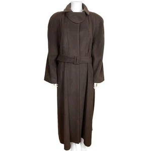 1980s Vintage Yeohlee Coat 100% Cashmere Size L Oversized - Picture 1 of 11