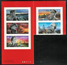 Canada sc#3124 to 3128 Emergency Responders, Left Half Booklet, Mint-NH
