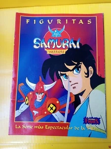 Vintage 90's RONIN SAMURAI WARRIORS Album Stickes in Spanish 11x 9" in ARGENTINA - Picture 1 of 8