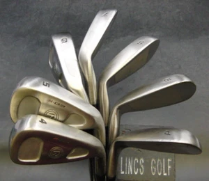 Set of 7 x TaylorMade X-03 Titanium Irons 4-PW Regular Steel Shafts - Picture 1 of 7