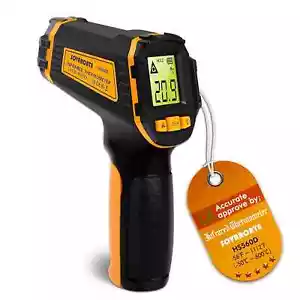Infrared Thermometer Digital Temperature Gun Laser Meat Thermometer for Cooking - Picture 1 of 8