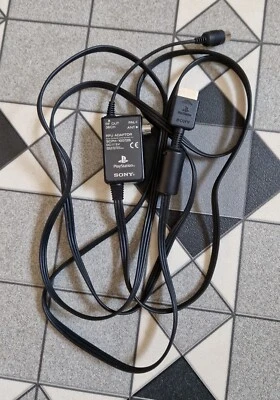 Official Sony PS1 / Playstation 1 or PS2 / Playstation 2 RFU Adaptor SCPH-10072B - Image 1 of 3