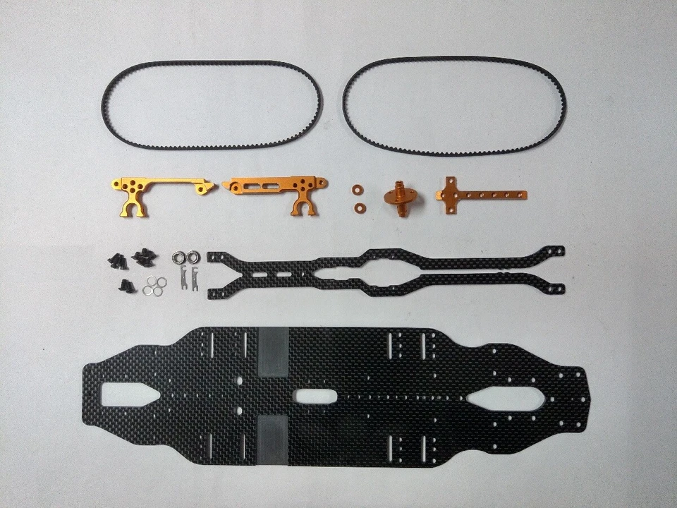 Jazrider Carbon Mid-Motor Conversion Kit Set For Team XRAY T4 '17/18/19 RC Car - Image 1 of 1