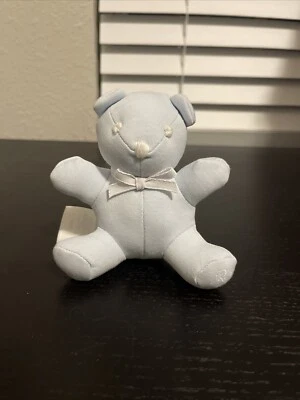 Oso de peluche azul bebé Ralph Lauren bebé guardería peluche animal de peluche 10 pulgadas Foto 1 de 4