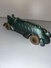 Antique Cast Iron Racer Car With Driver AC Williams