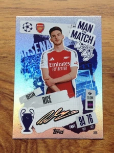 Declan Rice Signature Style Man Of The Match Attax Arsenal 24/25 Pack Fresh - Picture 1 of 3