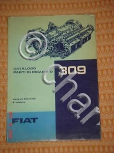 LKW Fiat 309 Ersatzteilkatalog Motor 1963 - Bild 1 von 1