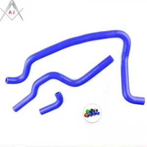 Kit azul para Polaris ATP 500 2005 05 ATV radiador de silicona mangueras de 3 capas - Imagen 1 de 6