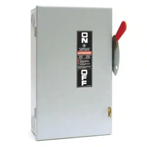 INTERRUPTOR DE SEGURIDAD FUSIBLE TG4321 30A 3P 4W NEMA 1 NUEVO INVENTARIO - Imagen 1 de 2