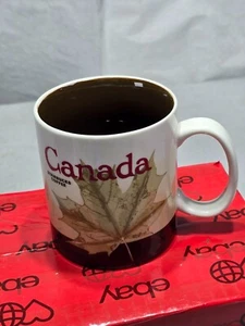 Starbucks Coffee Mug Canada Maple Leaf Collector Series 2010 - Picture 1 of 11