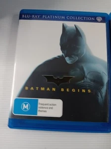 Batman Begins - Blu Ray - ratedM - Blu ray Platinum collection - Picture 1 of 8