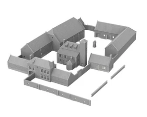 HOUGOUMONT FARM WATERLOO WHOLE SET - 3D PRINTED Décor Wargame Terrain Napoleon - Bild 1 von 9