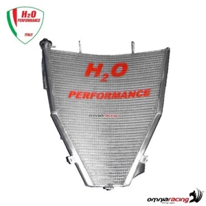 Radiatore acqua maggiorato H2O per Suzuki GSXR600 K4 - Picture 1 of 5
