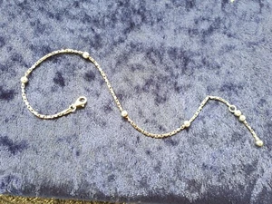 Fußkette Sterlingsiber 925 - Bild 1 von 6