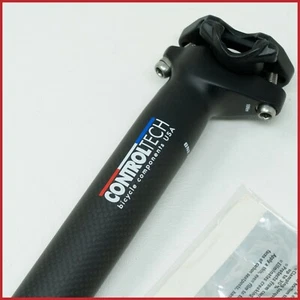 NOS CONTROLTECH 31.6 mm CARBON SEATPOST VINTAGE ROAD RACING BIKE BICYCLE OLD NEW - Picture 1 of 10