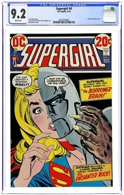 Supergirl #4 CGC 9.2 1973 4634579006 - Image 1 of 2