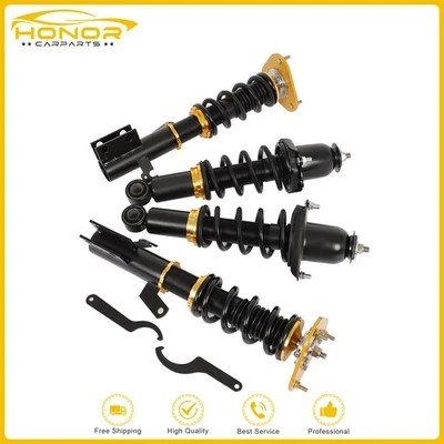 For TOYOTA For Corolla 2009-2017 Adj Height Coilovers Shocks Suspension Springs - Image 1 of 4