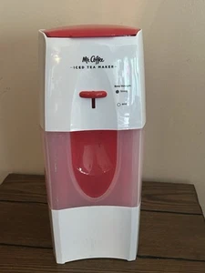 Mr. Coffee Iced Tea Maker Red 3 Quart - Picture 1 of 15