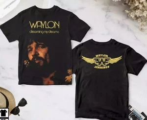 Waylon Jennings Dreaming My Dreams Album AOP 3D T-shirt - Picture 1 of 5