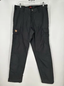 Pantalon cargo Fjallraven G-1000 G1000 pantalon randonnée gris foncé homme taille 50 34x34 - Photo 1/9