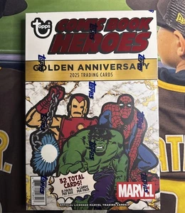 2025 Marvel Comic Book Heroes 1975 Golden Anniversary - Sealed Hobby Box - Picture 1 of 3