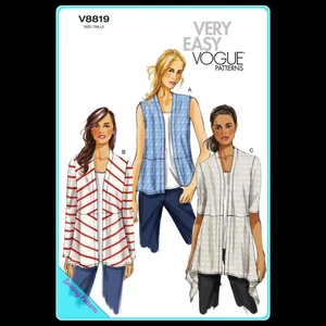 Vogue 8819 Uncut-FF ©2012 Misses Pattern sz:Y 4-14 Jacket - Picture 1 of 2