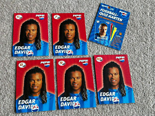 5 Edgar Davids Pepsi Ask For More German Trade Cards #'s 6 7 8 9 & 10 + Title