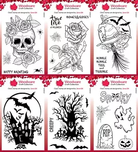 Woodware Halloween 2023 Clear Stamps - by Jane Gill - Creative Expression - Picture 1 of 29