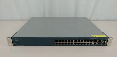 Cisco ESW-520-24P-K9 24 Port 10/100 Ethernet Switch w/ PoE Tested - Image 1 of 4