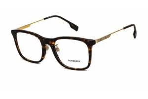 New BURBERRY BE2343F 3002 Eyeglasses Dark Havana 53mm - Picture 1 of 3