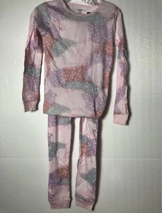 Carter’s Star Pajamas Set Snug Fit Girls Size 14 Pink - Picture 1 of 3