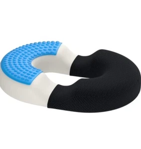 Bonmedico Black Mesh Exposure Seat Cushion Orthopedic Memory Foam Gel Pillow New - Picture 1 of 2