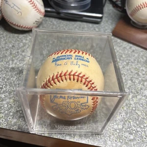 MLB Official American League Baseball Jackie Robinson 50th Anniversary Budig - Picture 1 of 2