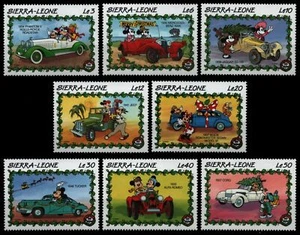 Sierra Leona 1989 - Mi-Nr. 1332-1339 ** - MNH - Walt Disney - Imagen 1 de 1