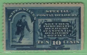 $US Sc#E1 M/H/F DG, creases, Cv. $550 - Picture 1 of 2