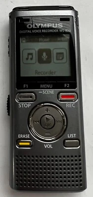 Olympus WS-822 Digital Voice Recorder with MP3 Player 4GB Memory Recorder - Image 1 of 4