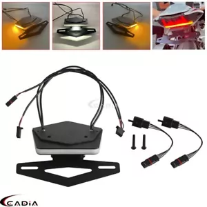 Eliminador de guardabarros trasero ordenado con luz LED de señales de giro para BMW S1000RR 2023 2024 - Imagen 1 de 12