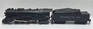 LIONEL POSTWAR O-GAUGE 726 BERKSHIRE LOCOMOTIVE & 2426W WHISTLE TENDER - Picture 1 of 17