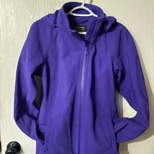 Athleta Glacier Softshell Hooded Jacket. Training Running Skiing Med Spring - Picture 1 of 6