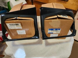 NOS 10030245/10030246 HEADLAMP BEZELS 1985 THRU 1990 PONTIAC FIREBIRD,TRANS AM, - Picture 1 of 3