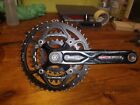 Raceface Evolve XC Chainset / Crankset. 9 Speed Triple rings 