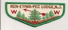 KEN-ETIWA-PEC  LODGE 362  F1b FIRST FLAP FF OA  BSA