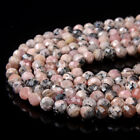 5MM Argentina Rhodochrosite Grd A Micro Faceted Round 15 inch (80009280-P25)