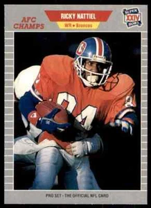 1989 ProSet ARGENT #109 Ricky Nattiel WR Denver Broncos RARE / Florida Gators - Photo 1 sur 2