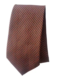 Marshall Fields Herren Krawatte Bronze Braun Einfarbig 100 % Seide Italien 62" x 3 3/4" - Bild 1 von 6