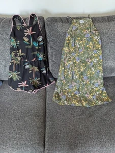 Old Navy Girls Summer Dress And Romper 10/12 - Picture 1 of 16