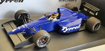 Minichamps 1/18 Scale 110890304 - Tyrrell Ford 018 M.Alboreto 3rd Mexican 1989 - Image 1 of 4
