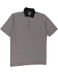 Polo uomo AMERIGO VESPUCCI grande blu navy gessato CN05 - Foto 1 di 3